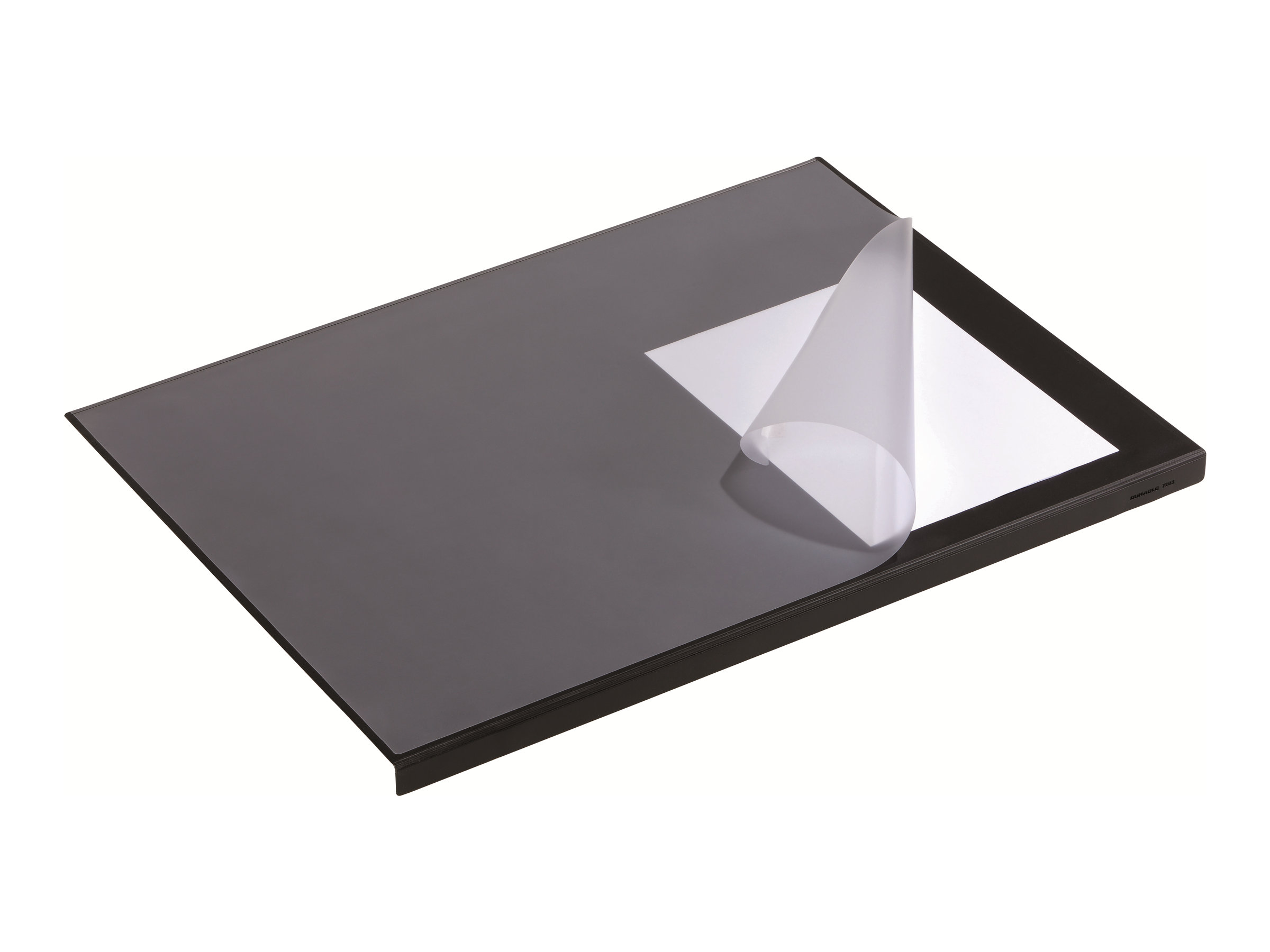 DURABLE Schreibtischunterlage schwarz Kunststoff 65,0 x 52,0 cm, 1 St.
