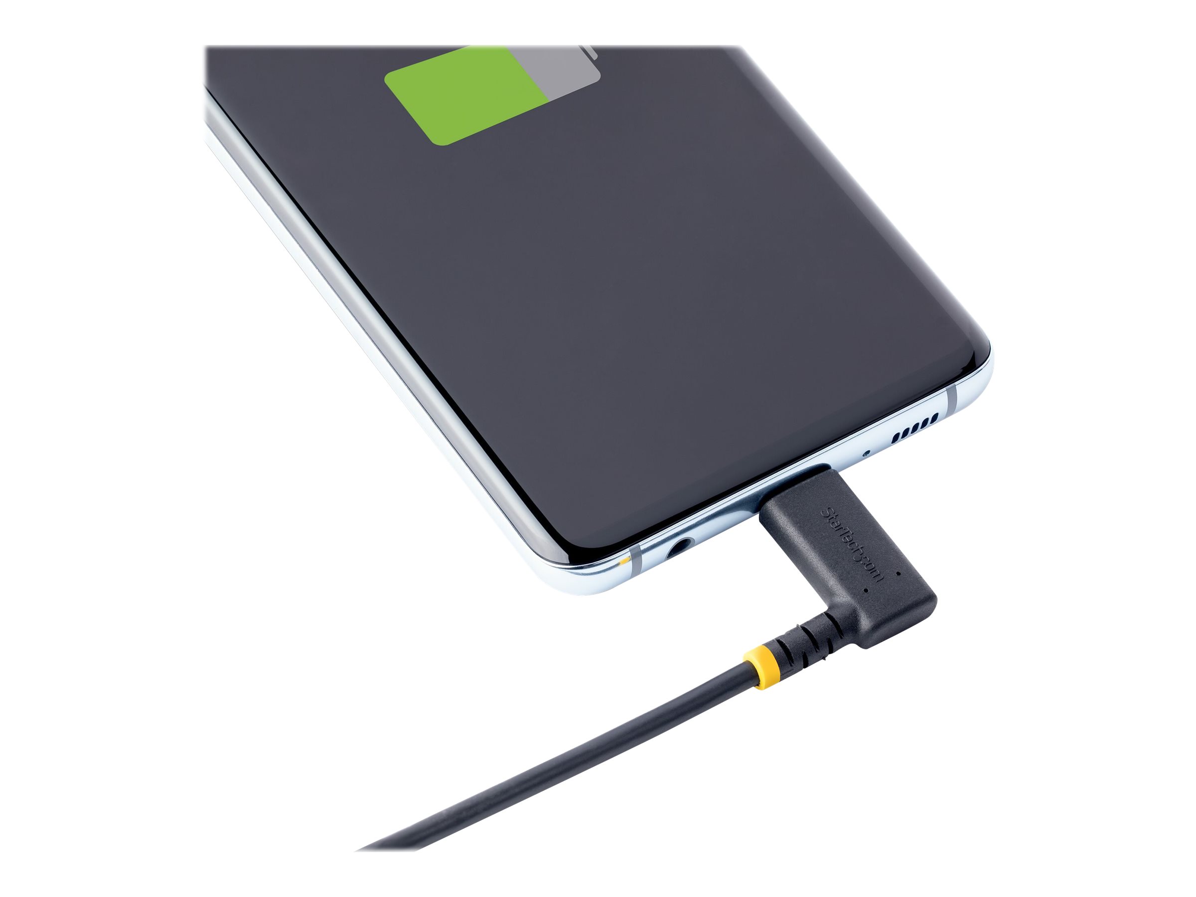 STARTECH.COM 6ft 2m USB A to C Charging Cable Right Angle Heavy Duty Fast Charge USB-C Cable Durable and Rugged Aramid Fiber 3A STARTECH.COM 6ft 2m USB A to C Charging Cable Right Angle Heavy Duty Fast Charge USB-C Cable Durable and Rugged Aramid Fiber 3A