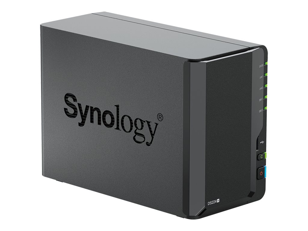 Synology DiskStation DS224+, NAS Server, 2-bay, nicht erweiterbar Synology DiskStation DS224+, NAS Server, 2-bay, nicht erweiterbar