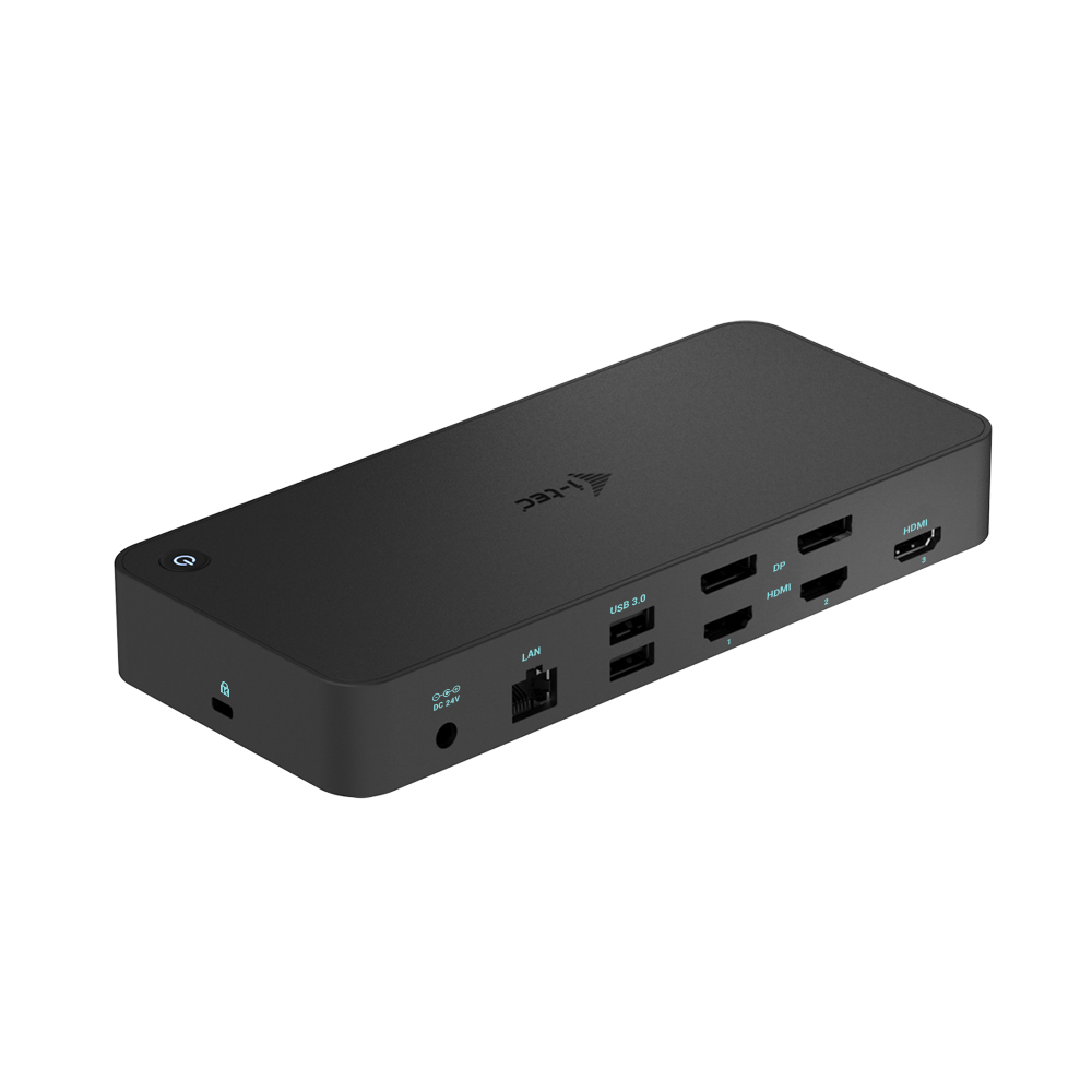 ITEC USB 30USBCThunderbolt 3x 4K Docking Station 3xHDMI 2xDP GLAN 2xUSBC 2xUSB 30 35mm Combo AudioMic PD 100W