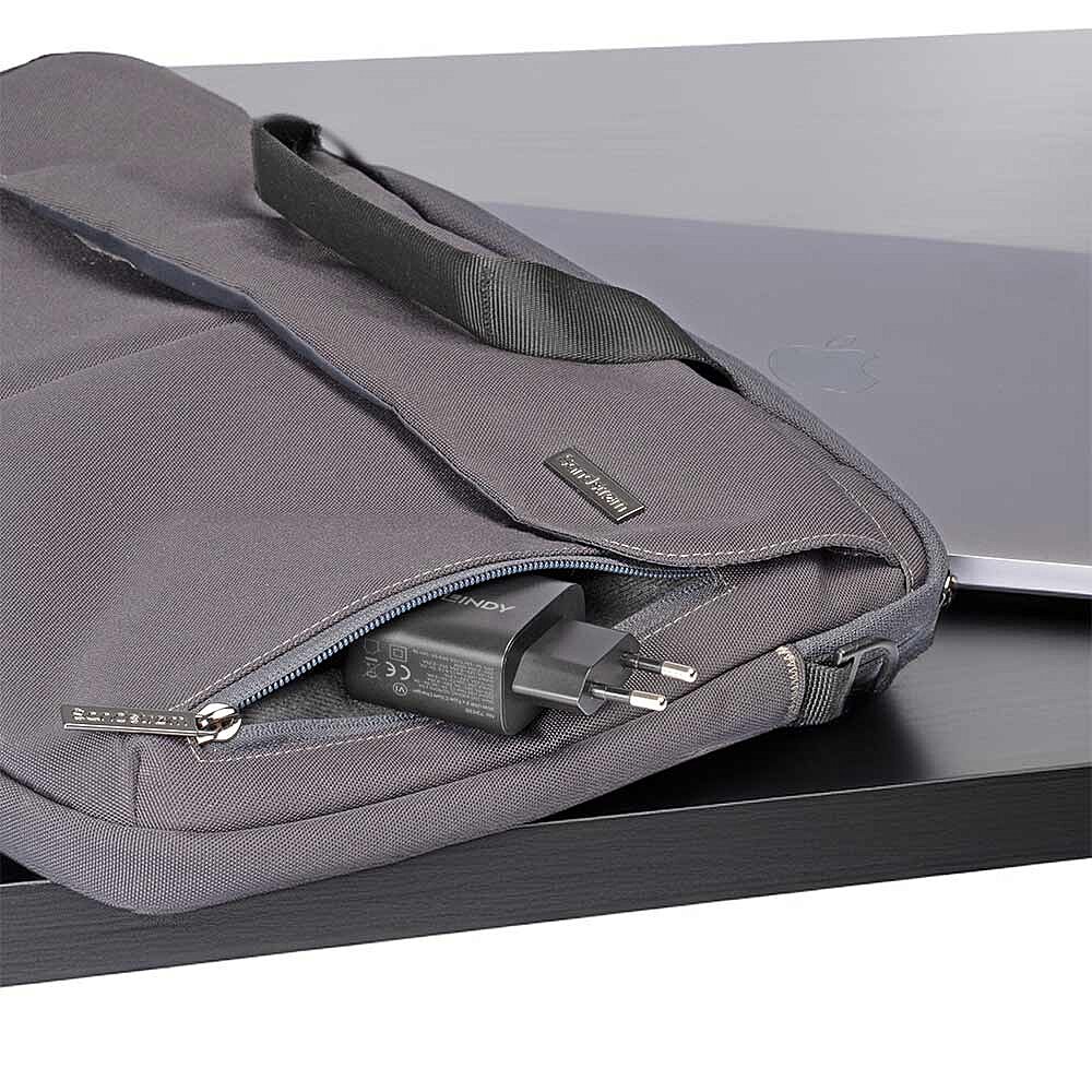 LINDY 65W USB 2 x Type C GaN Charger mit EUStecker