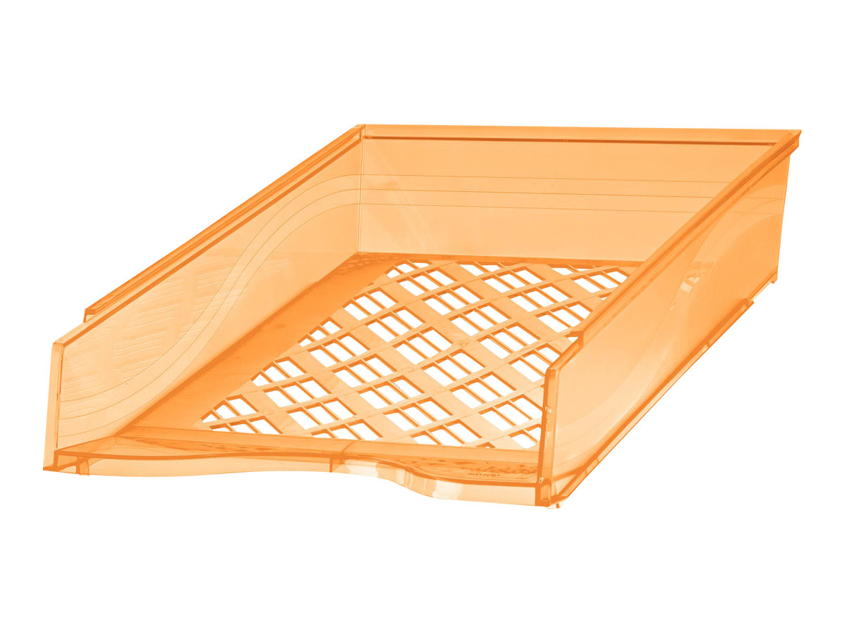 bene Briefablage orange-transparent bene Briefablage orange-transparent