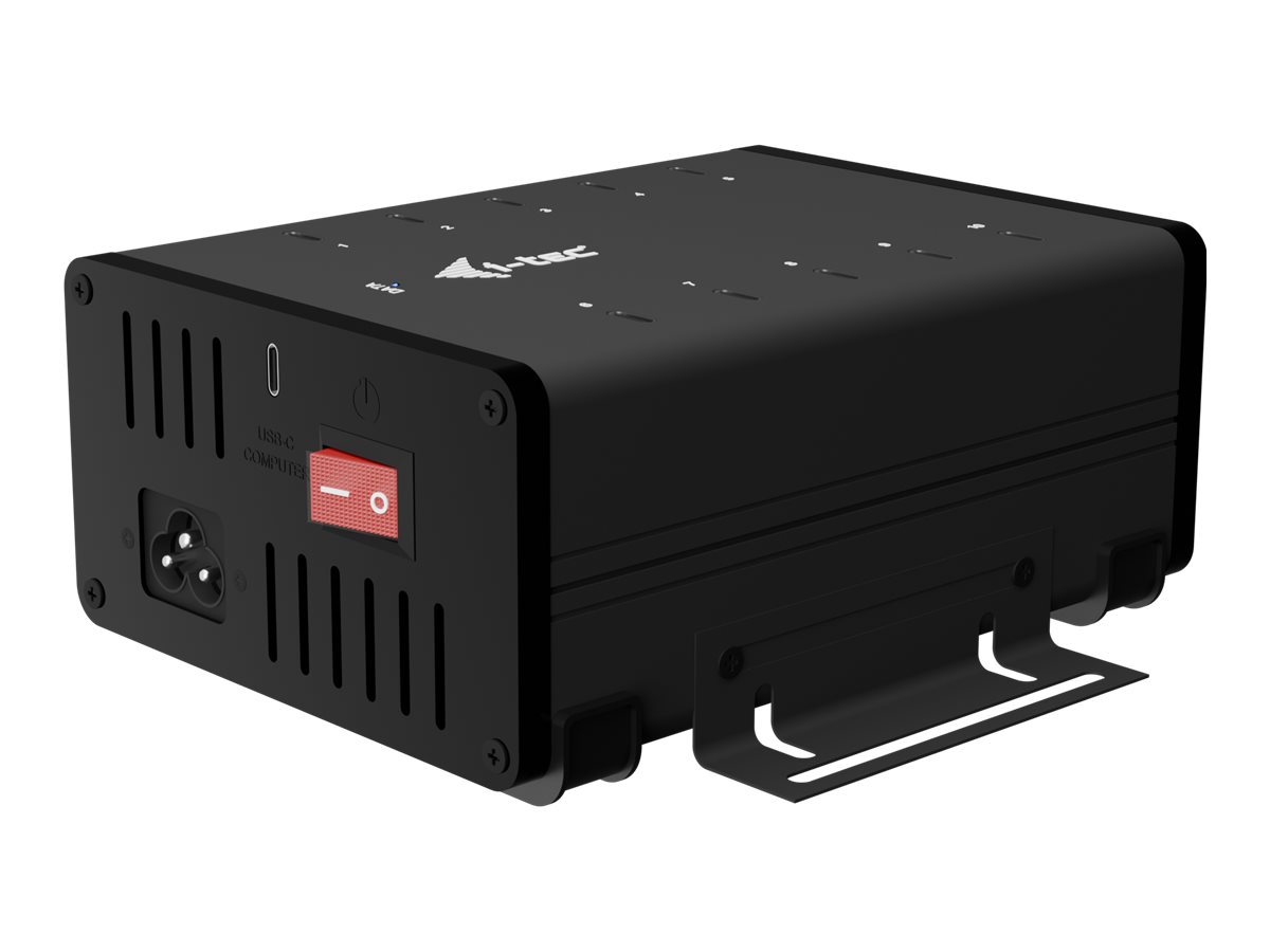 I-TEC USB-C/USB-A Metal Charging+Data HUB 15W pro Port 10x USB-C integriertes Netzteil 180W I-TEC USB-C/USB-A Metal Charging+Data HUB 15W pro Port 10x USB-C integriertes Netzteil 180W