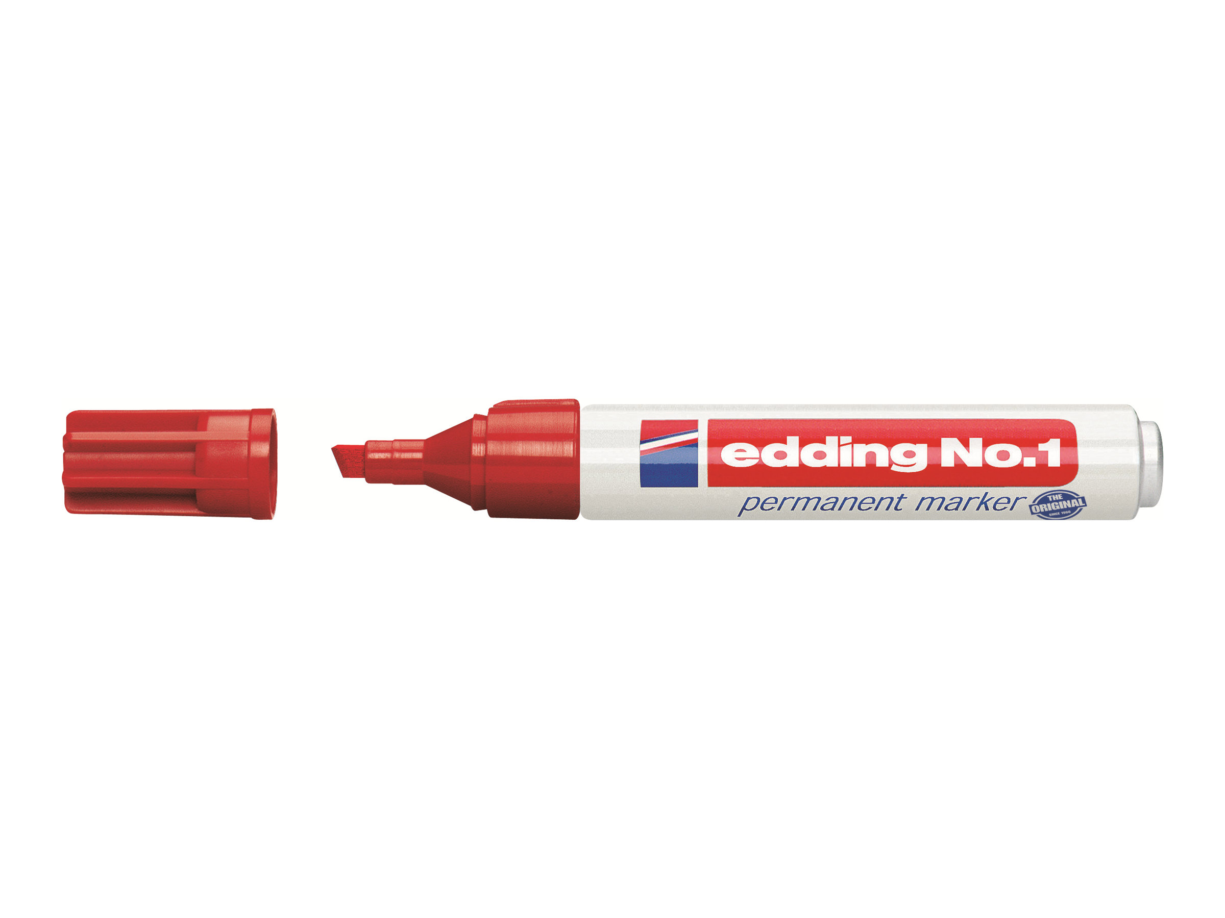 edding No 1 Permanentmarker rot 1,0 5,0 mm, 10 St