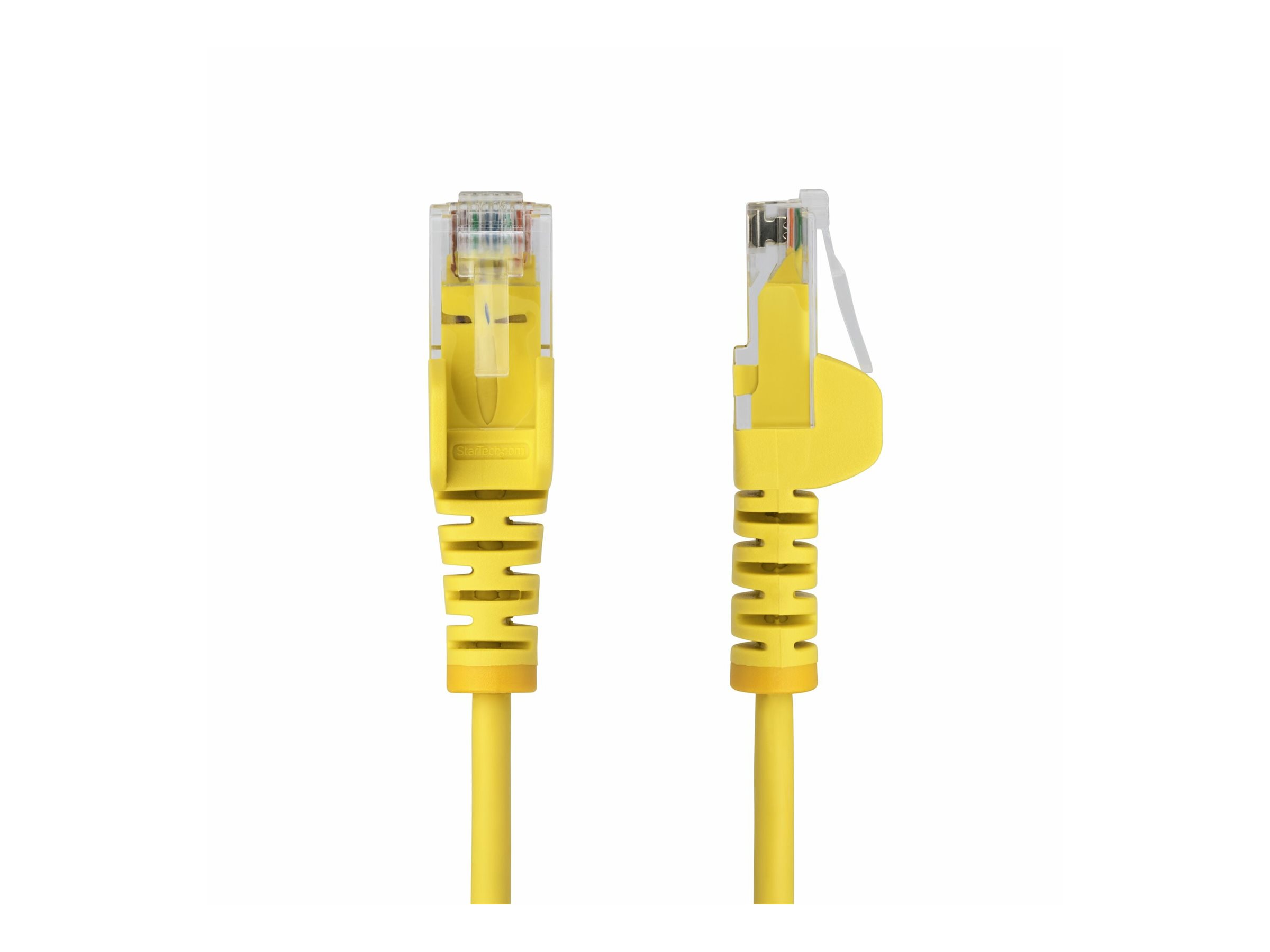 STARTECHCOM 5m Gelbes Schlankes CAT6EthernetKabel Snagless RJ45 LSZH 28AWG Reines Kupfer PatchkabelNetzwerkkabel