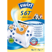 Melitta Staubsaugerbeutel Swirl S 67 Neutralizair