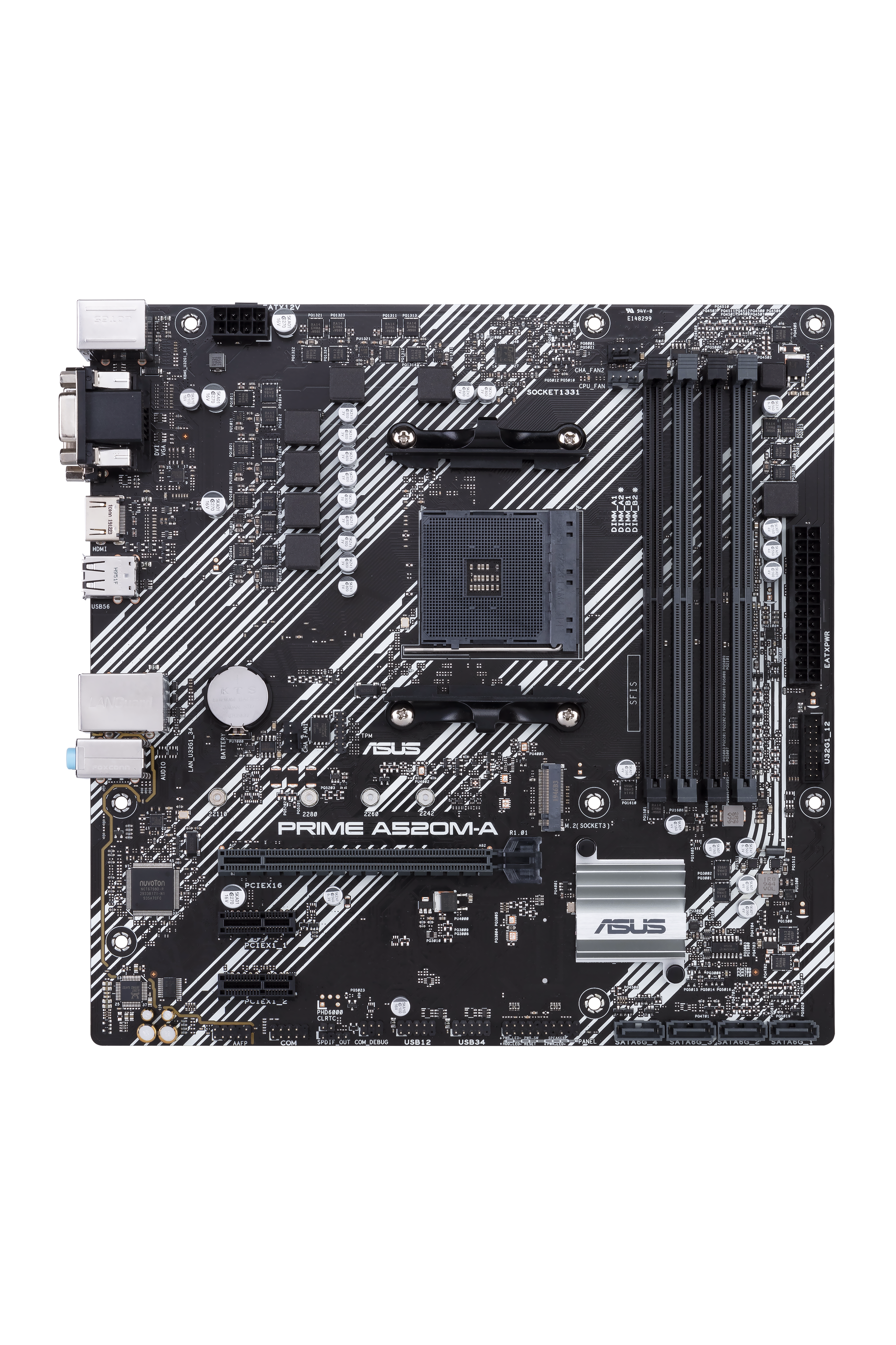 ASUS PRIME A520M-A II/CSM micro ATX AMD A520