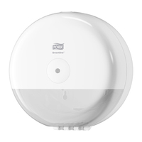 TORK Toilettenpapierspender SmartOne® T9 Mini 681000 weiss Kunststoff TORK Toilettenpapierspender SmartOne® T9 Mini 681000 weiss Kunststoff