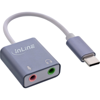 INLINE USB Audio Soundadapter USB-C Kabel INLINE USB Audio Soundadapter USB-C Kabel