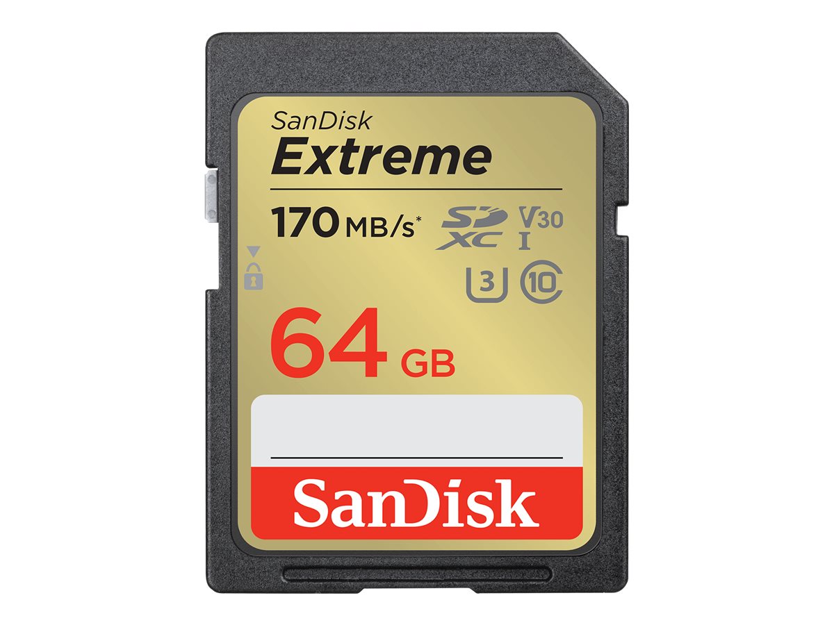 SanDisk Speicherkarte SDXC-Card Extreme 64 GB