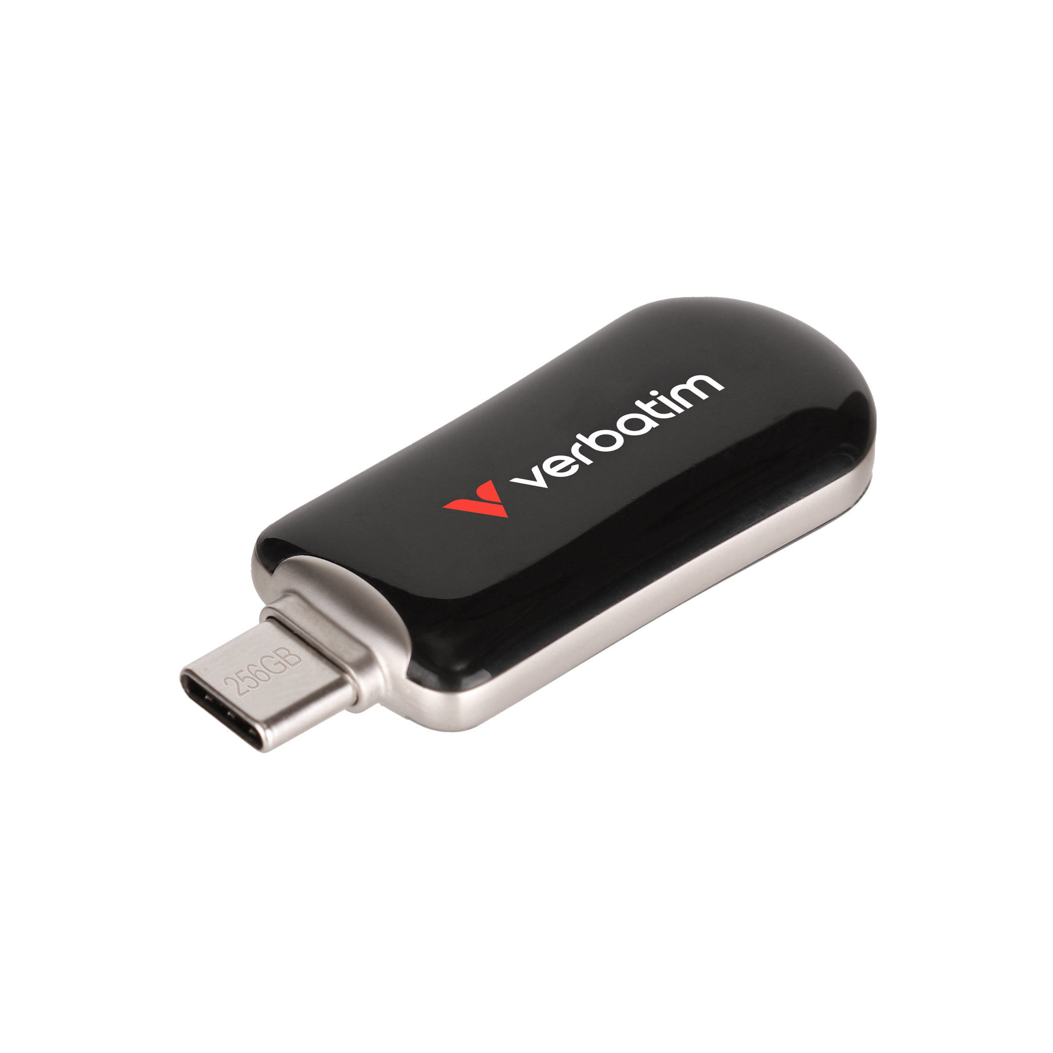 Verbatim Plectra Black 256GB USBC Flash Drive 30226