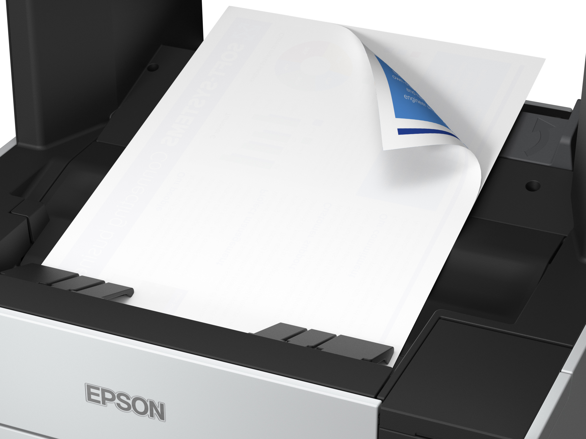 EPSON EcoTank ET5170 4 in 1 TintenstrahlMultifunktionsdrucker grau