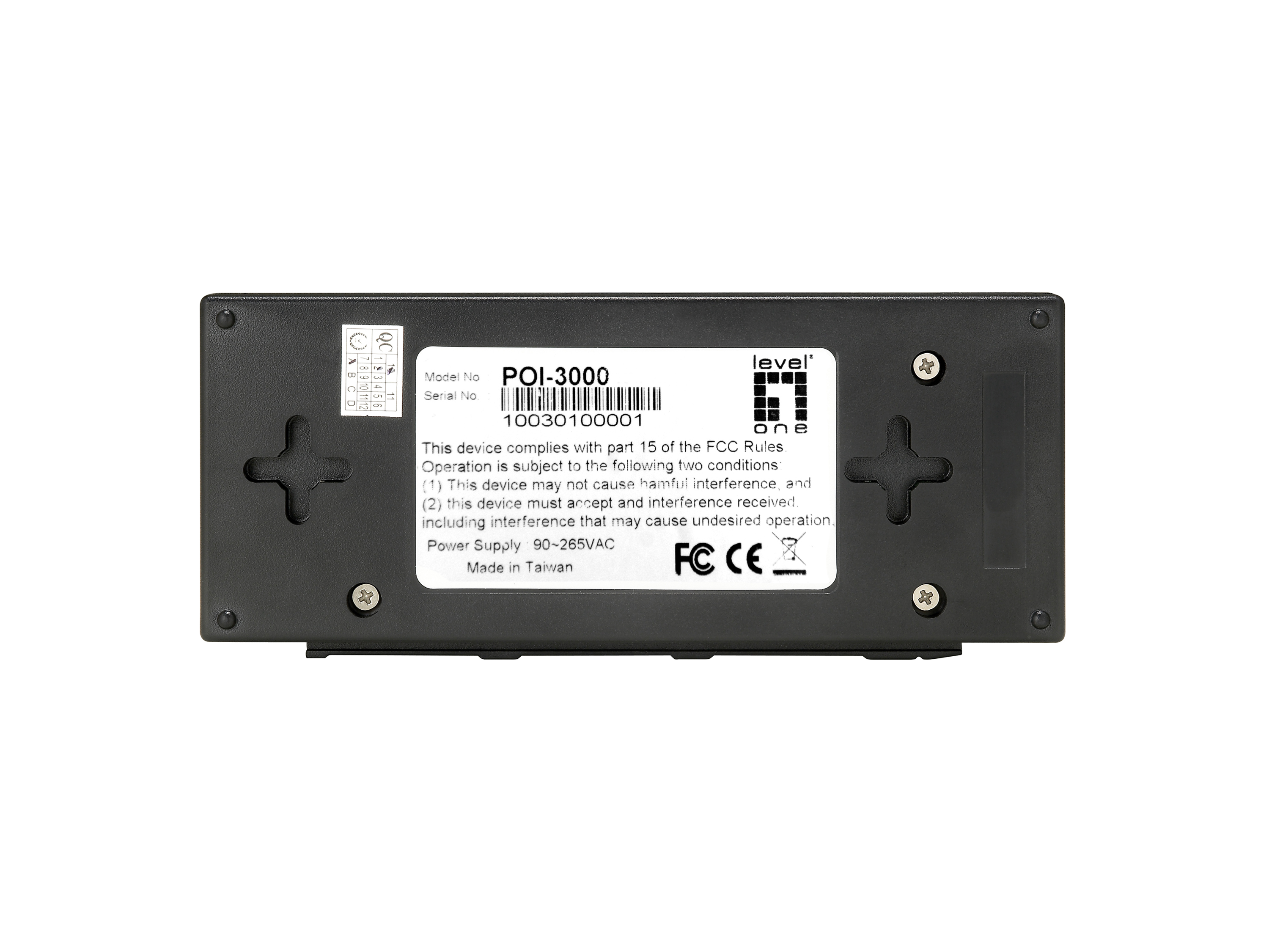 Z Level One POI3000 GB High Power PoE