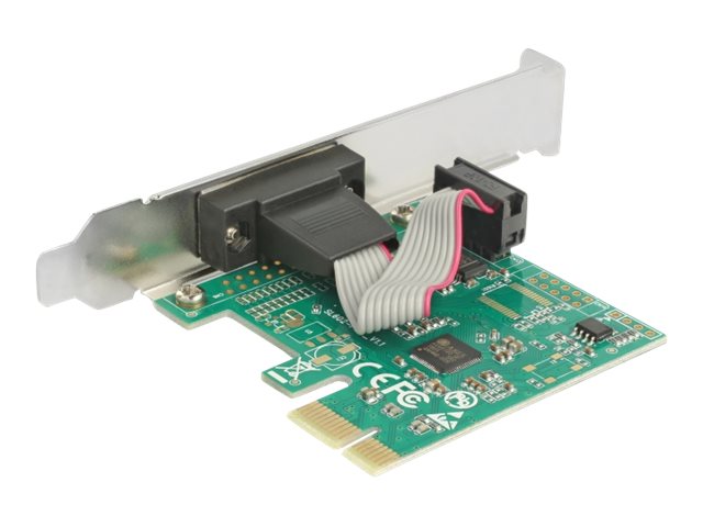 Delock PCIe x1 Seriell 1x + Low profile