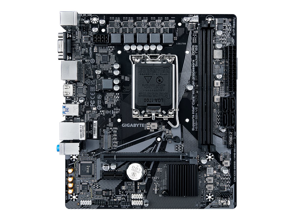 GIGABYTE H610M S2H V2 LGA1700 2xDDR5 4xSATA 1xM2