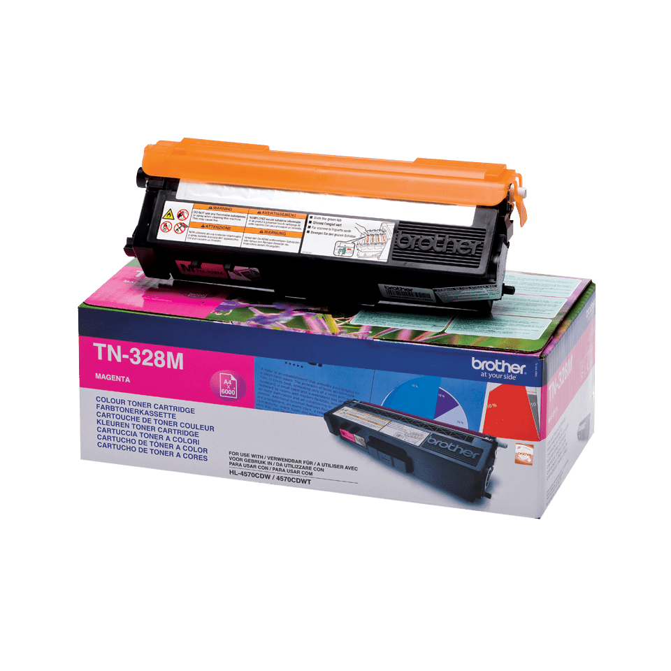 Brother TN-328M Tonerpatrone Magenta