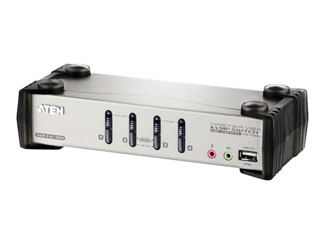 Aten CS1734B - KVM-/Audio-/USB-Switch - 4 x KVM/Audio/USB