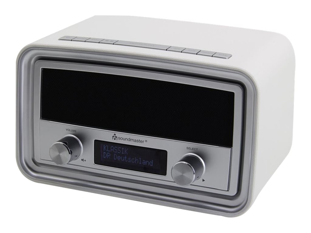 soundmaster UR190WE Radiowecker weià soundmaster UR190WE Radiowecker weiÃ