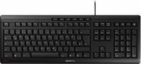 Cherry STREAM KEYBOARD - Volle GrÃ¶Ãe (100%) - Kabelgebunden - USB - Mechanischer Switch - QWERTZ - Schwarz