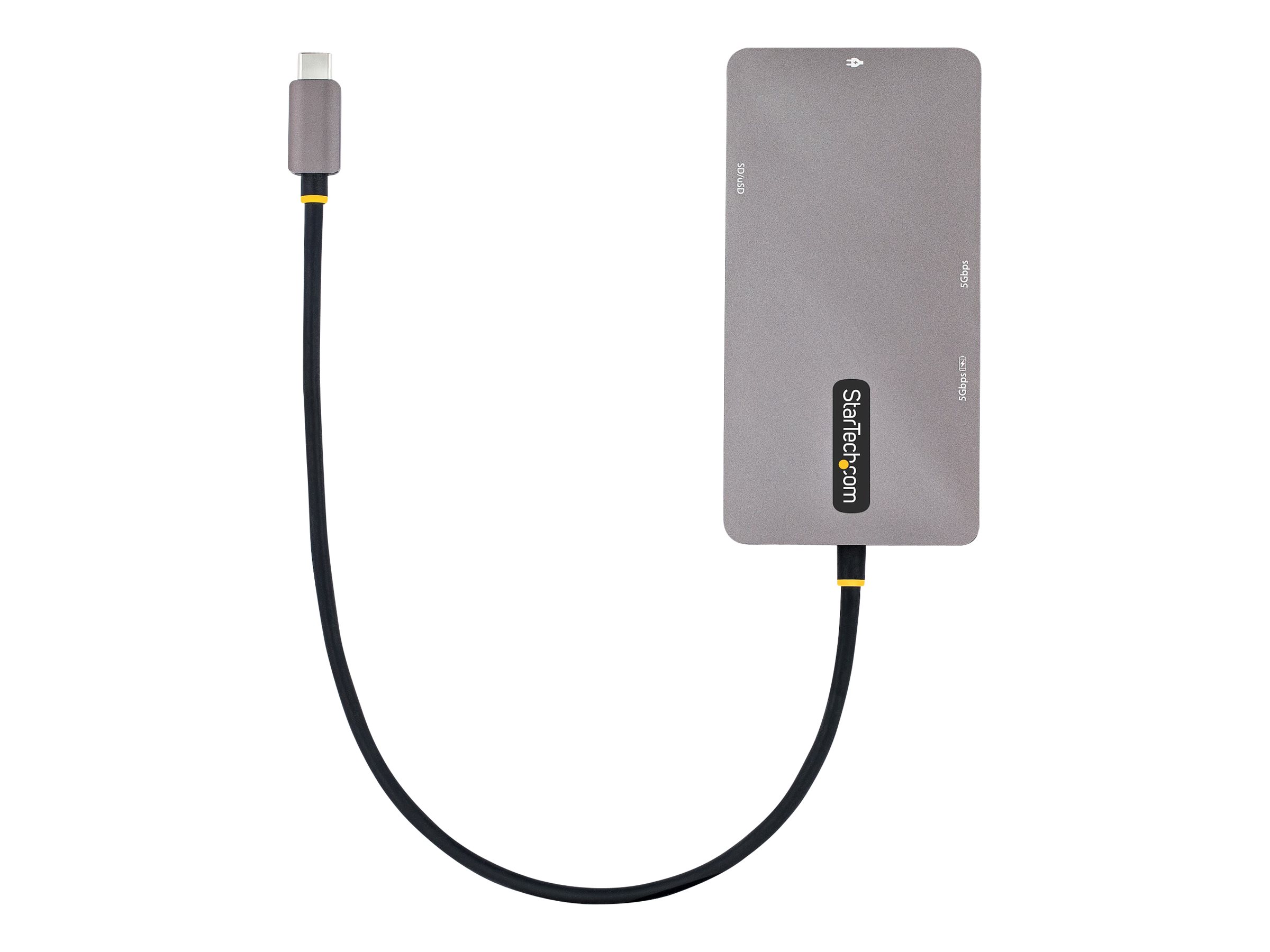 STARTECH.COM USB C Multiport Adapter Dual HDMI Video 4K 60Hz 2Pt 5Gbps USB-A Hub 100W PD GbE SD/MicroSD 12inch/30cm Cable STARTECH.COM USB C Multiport Adapter Dual HDMI Video 4K 60Hz 2Pt 5Gbps USB-A Hub 100W PD GbE SD/MicroSD 12inch/30cm Cable