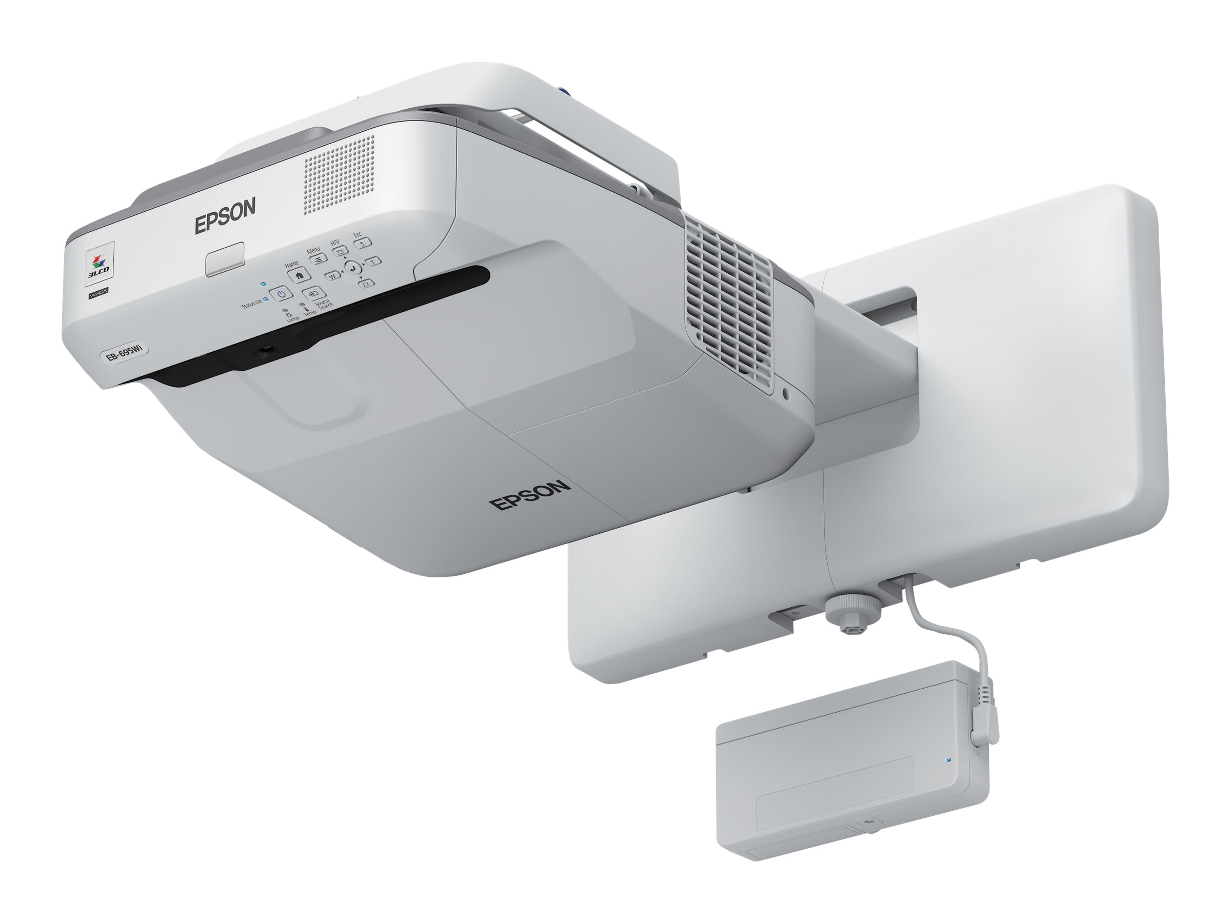 EPSON EB-695Wi 3LCD WXGA interactive ultra short throw projector 1280x800 16:10 3500 lumen 16W speaker