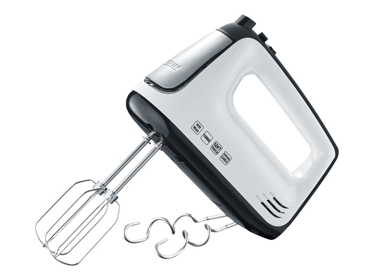 SEVERIN HM 3830 Handmixer weiss/schwarz 400 W SEVERIN HM 3830 Handmixer weiss/schwarz 400 W