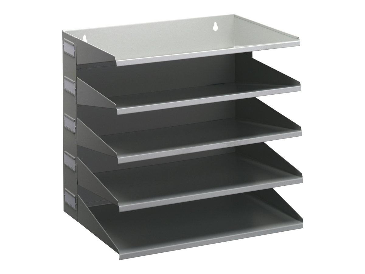 DURABLE Sortierstation grau mit 5 Faecher
