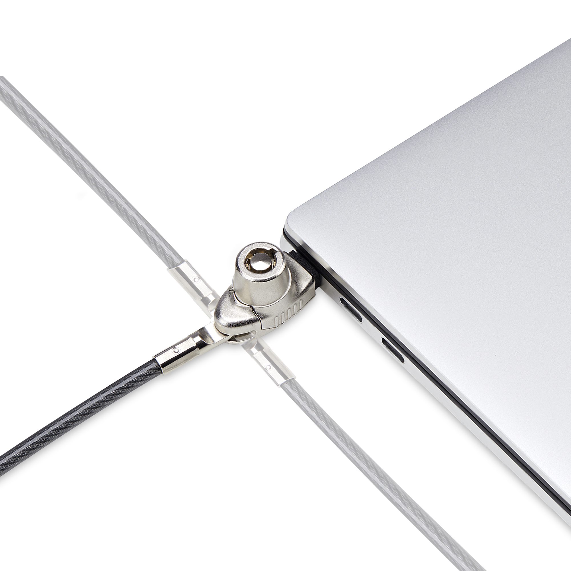 StarTech Slim Lock Noble Wedge Slot Compatible, 66ft Locking Cable Sicherheitskabelschloss Diebstahlschutz 2 m TAAkonform