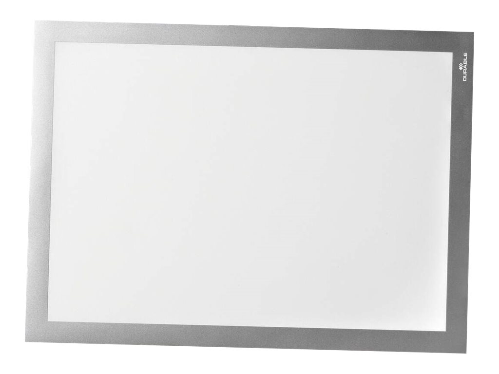 DURABLE Magnetrahmen DURAFRAME® GRIP A4 silber A4, 1 St.