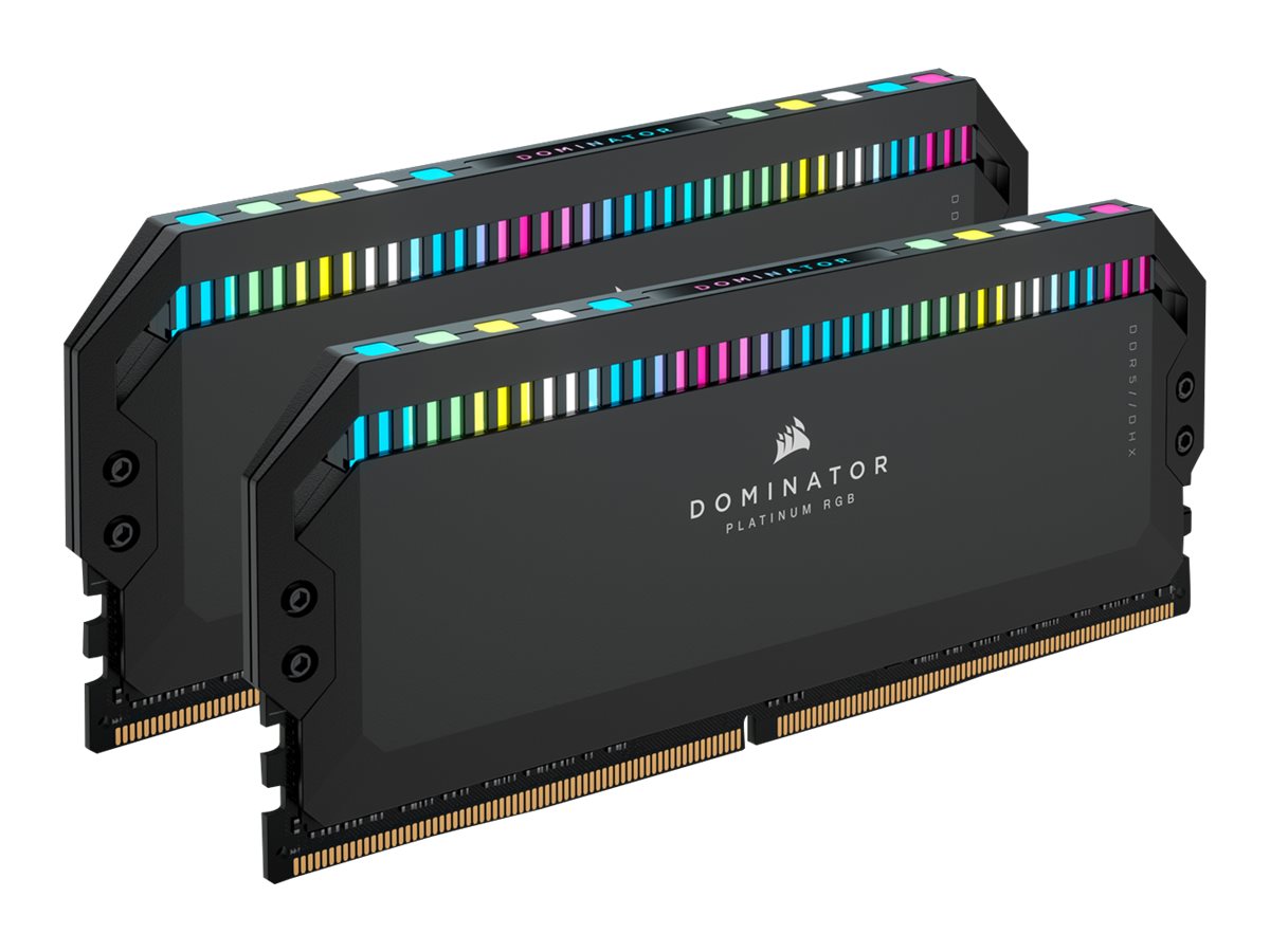 CORSAIR RAM Dominator Platinum RGB - 32 GB (2 x 16 GB Kit) - DDR5 5200 DIMM CL40