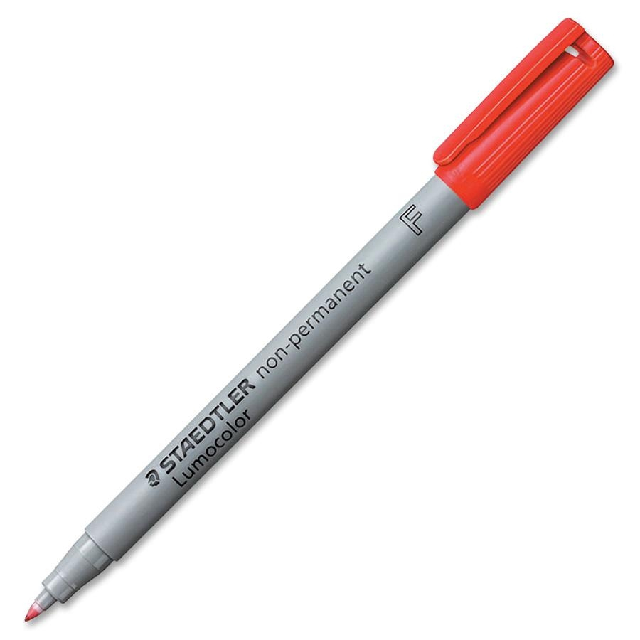 10 STAEDTLER Lumocolor Folienstifte rot 0,6 mm non-permanent 10 STAEDTLER Lumocolor Folienstifte rot 0,6 mm non-permanent