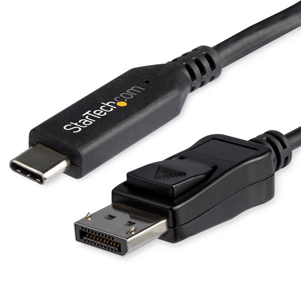 STARTECHCOM 59 ft 18m USBC to DisplayPort Adapter Cable 8K 30Hz HBR3 USBC Adapter Thunderbolt 3 Compatible