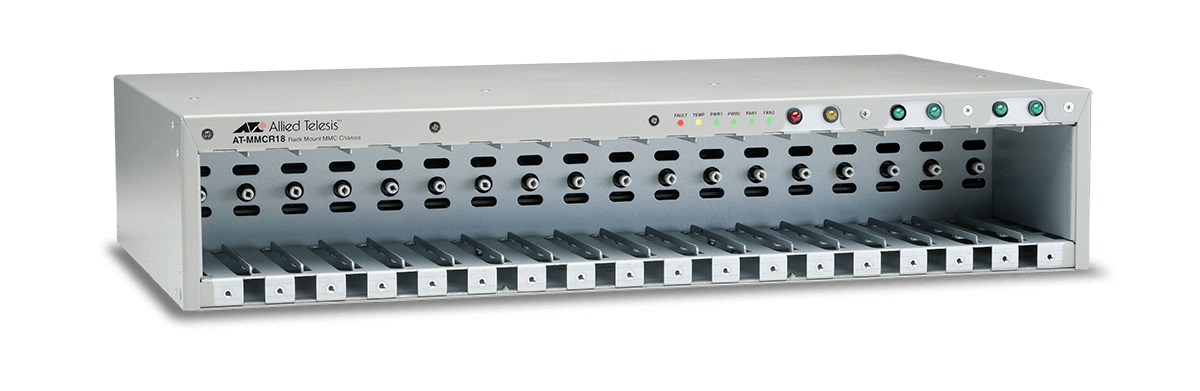 ALLIED FED 18Slot Chassis fuer Media Converters AC MultiRegion PSU