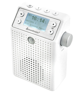 Soundmaster DAB60WE weiß silber Bluetooth