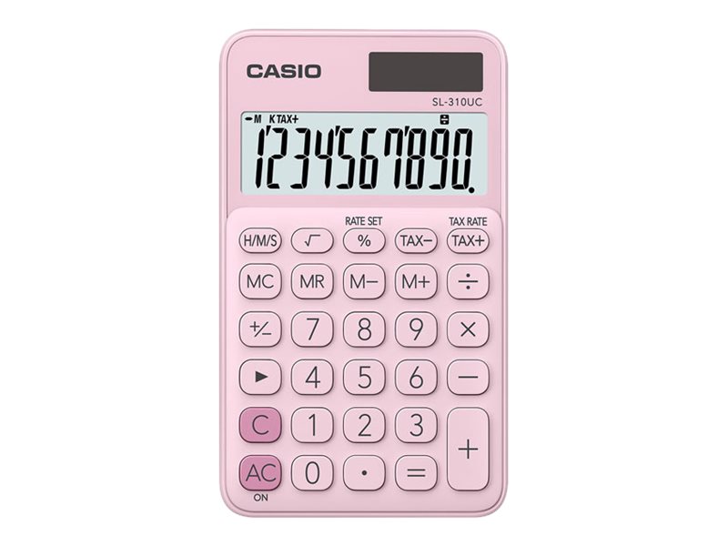 CASIO SL-310UC Taschenrechner rosa CASIO SL-310UC Taschenrechner rosa