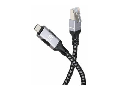 Manhattan Netzwerkkabel USB‑C Gigabit Ethernet 2 m