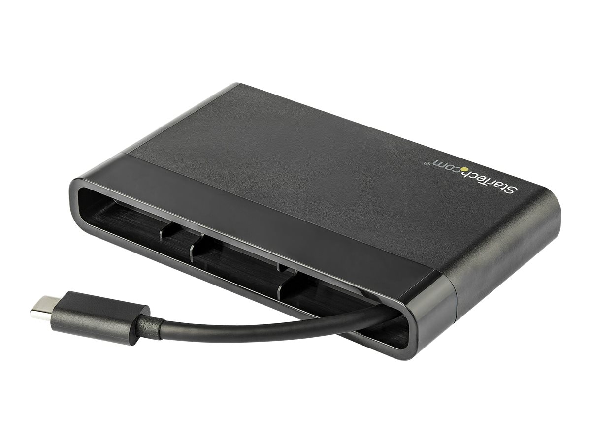 STARTECH.COM USB C Multiport Adapter mit HDMI und VGA - Mac / Windows / Chrome - 4K - 1x USB-A Port - GbE - Mobiler USB-C Adapter STARTECH.COM USB C Multiport Adapter mit HDMI und VGA - Mac / Windows / Chrome - 4K - 1x USB-A Port - GbE - Mobiler USB-C Adapter