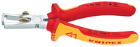Knipex Abisolierzange chrom isol VDE 1000V 160mm