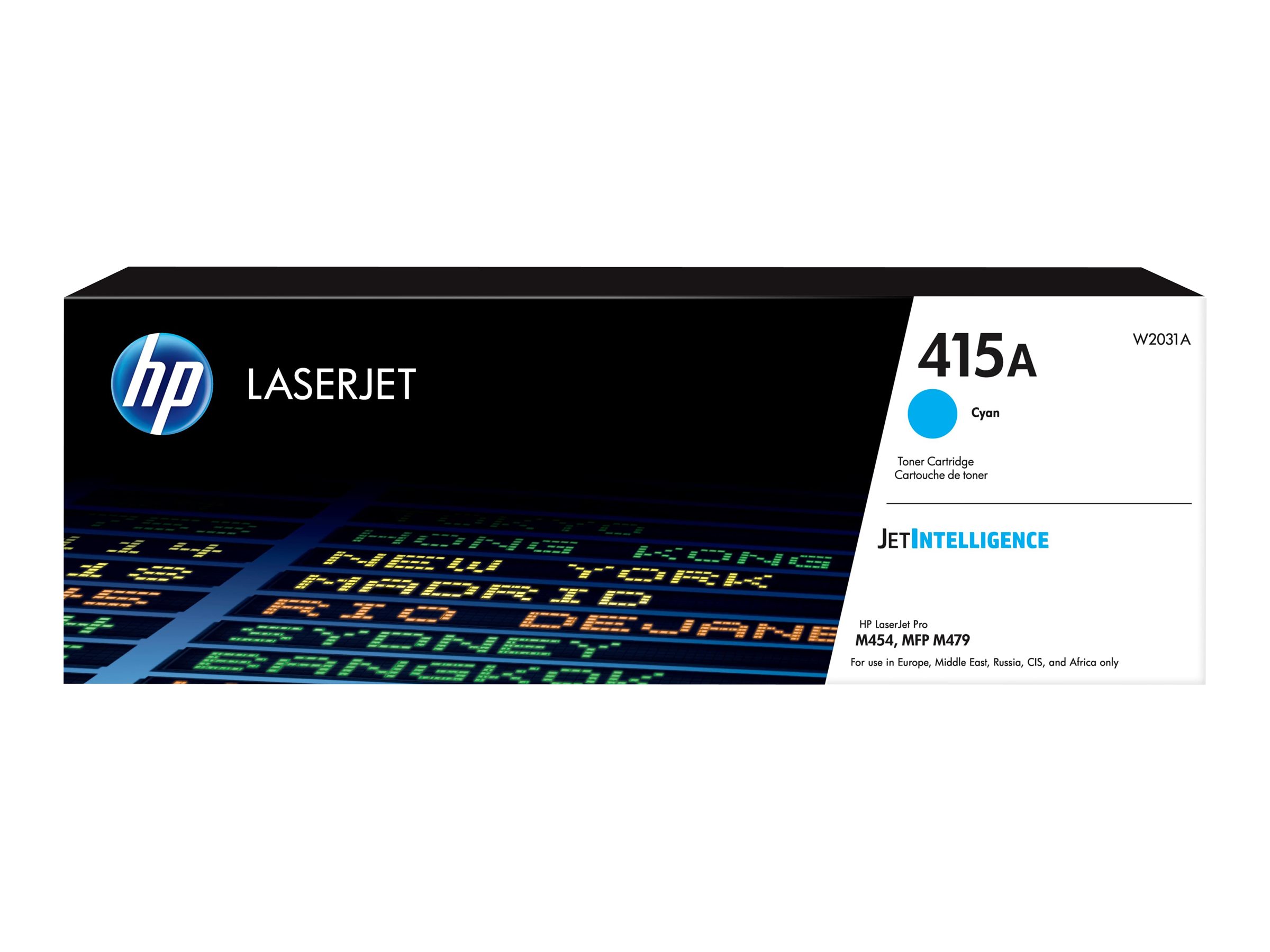 HP 415A Cyan LaserJet Toner Cartridge HP 415A Cyan LaserJet Toner Cartridge