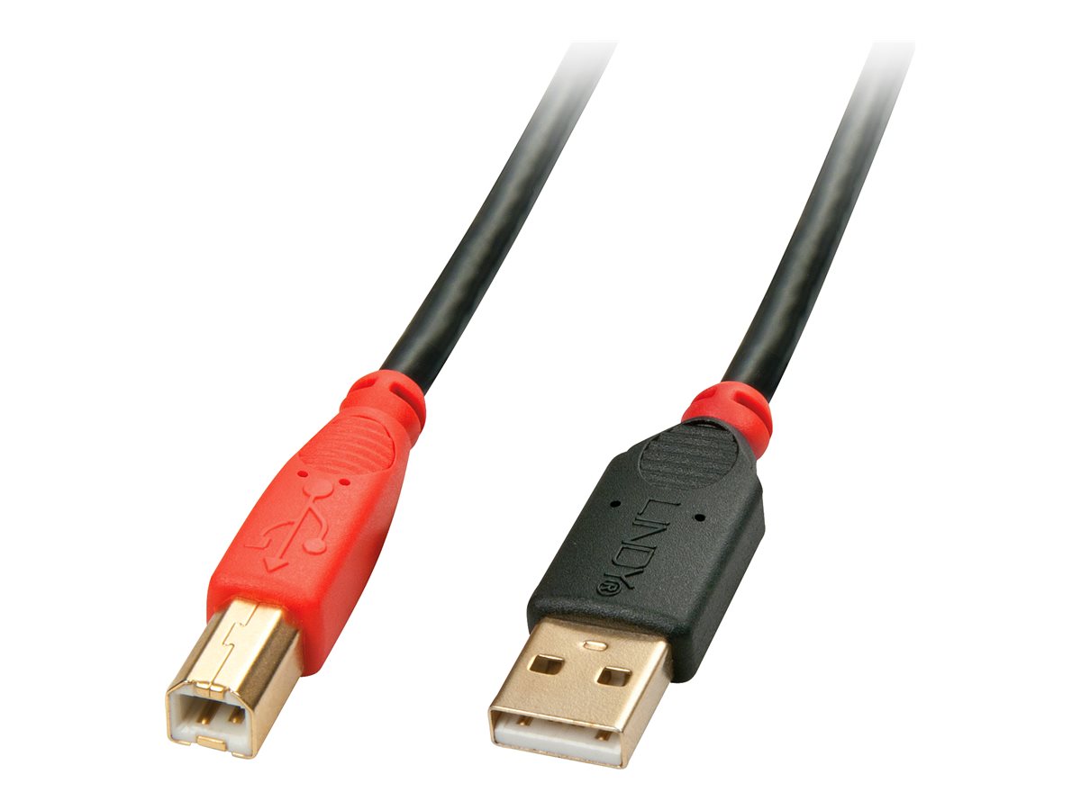 LINDY USB 2.0 Aktivkabel A/B 15m USB 2.0 High Speed bis 480MBit/s LINDY USB 2.0 Aktivkabel A/B 15m USB 2.0 High Speed bis 480MBit/s