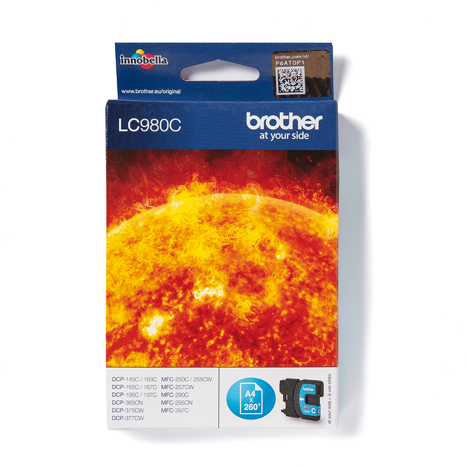Brother LC-980C Tintenpatrone Cyan