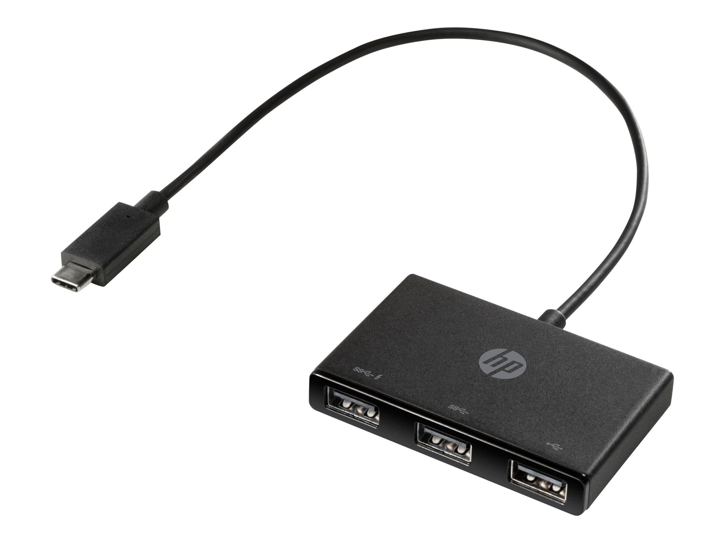 HP Adapter USB-C -> USB-A - Hub - 3 x SuperSpeed USB 3.0