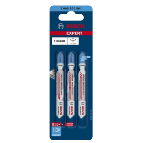 Bosch Expert T 118 AHM Stainless Steel