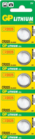5 GP Knopfzellen CR2025 3,0 V 5 GP Knopfzellen CR2025 3,0 V