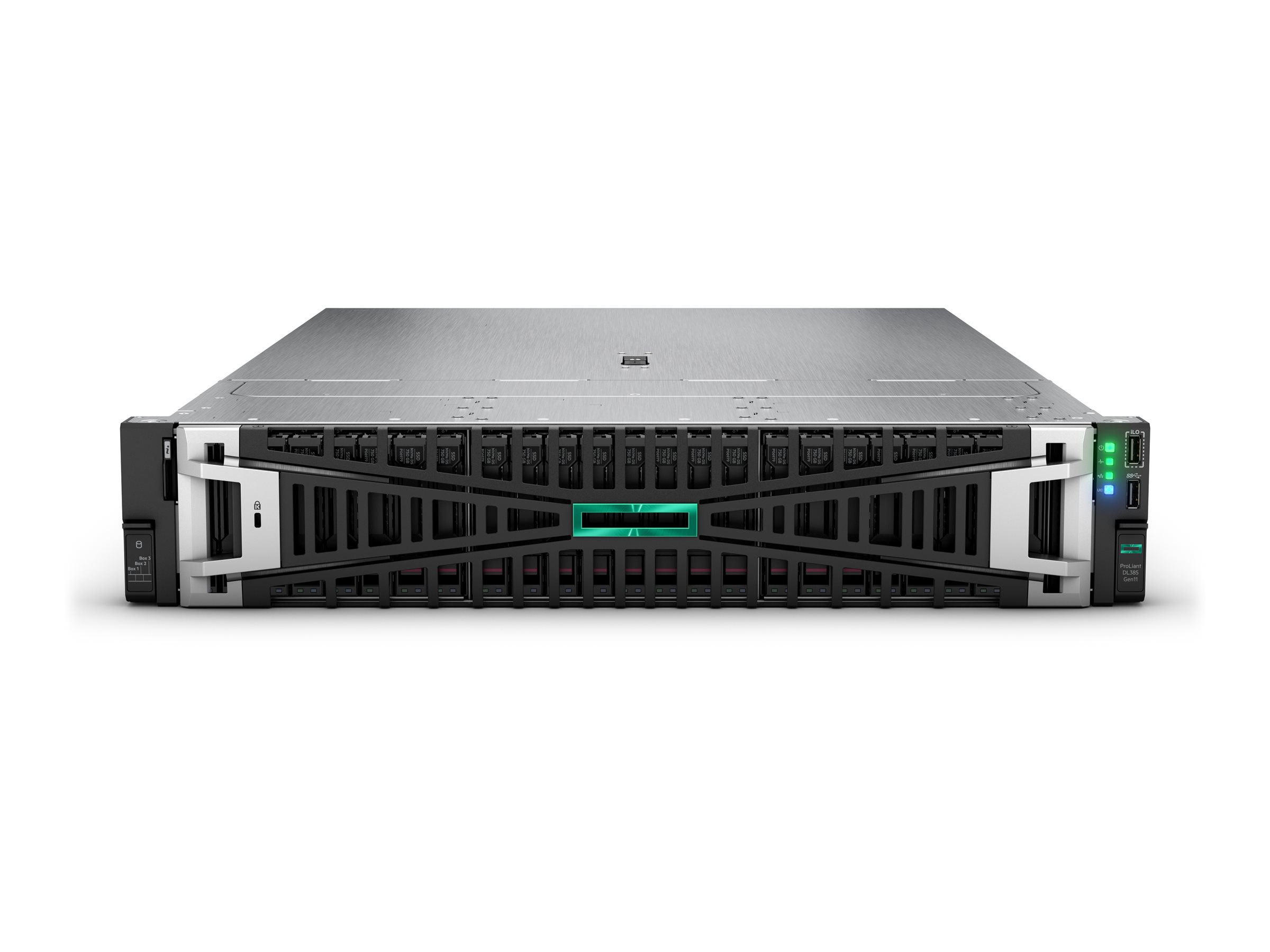 HPE ProLiant DL385 Gen11 2HE EPYC 9124 16-Core 3.0GHz 2x32GB-R 8xSFF Hot Plug 2x480GB SSD MR408i-o 2x1000W Server