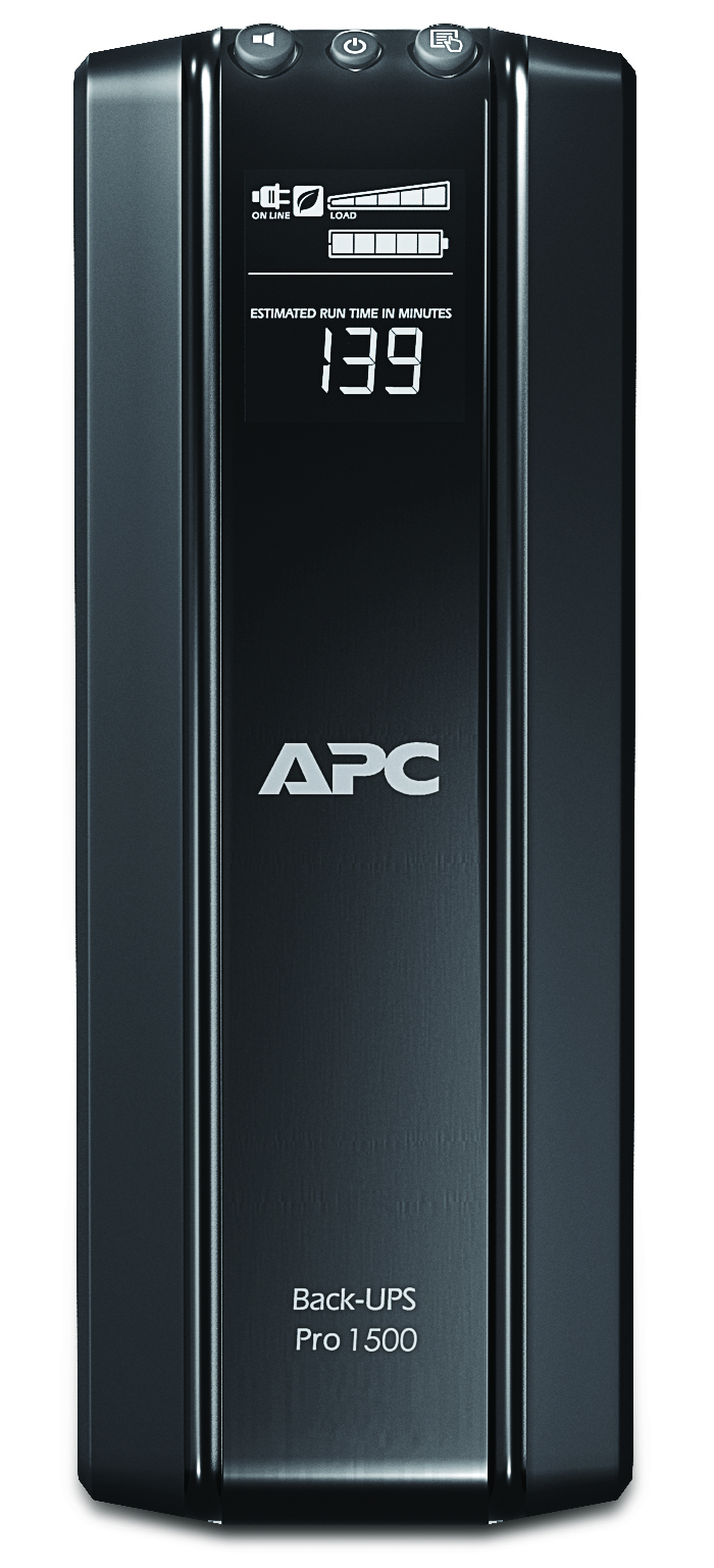 APC BackUPS Pro 1500 UPS AC 230V 865Watt 1500VA RS232 USB output connectors 10 Black