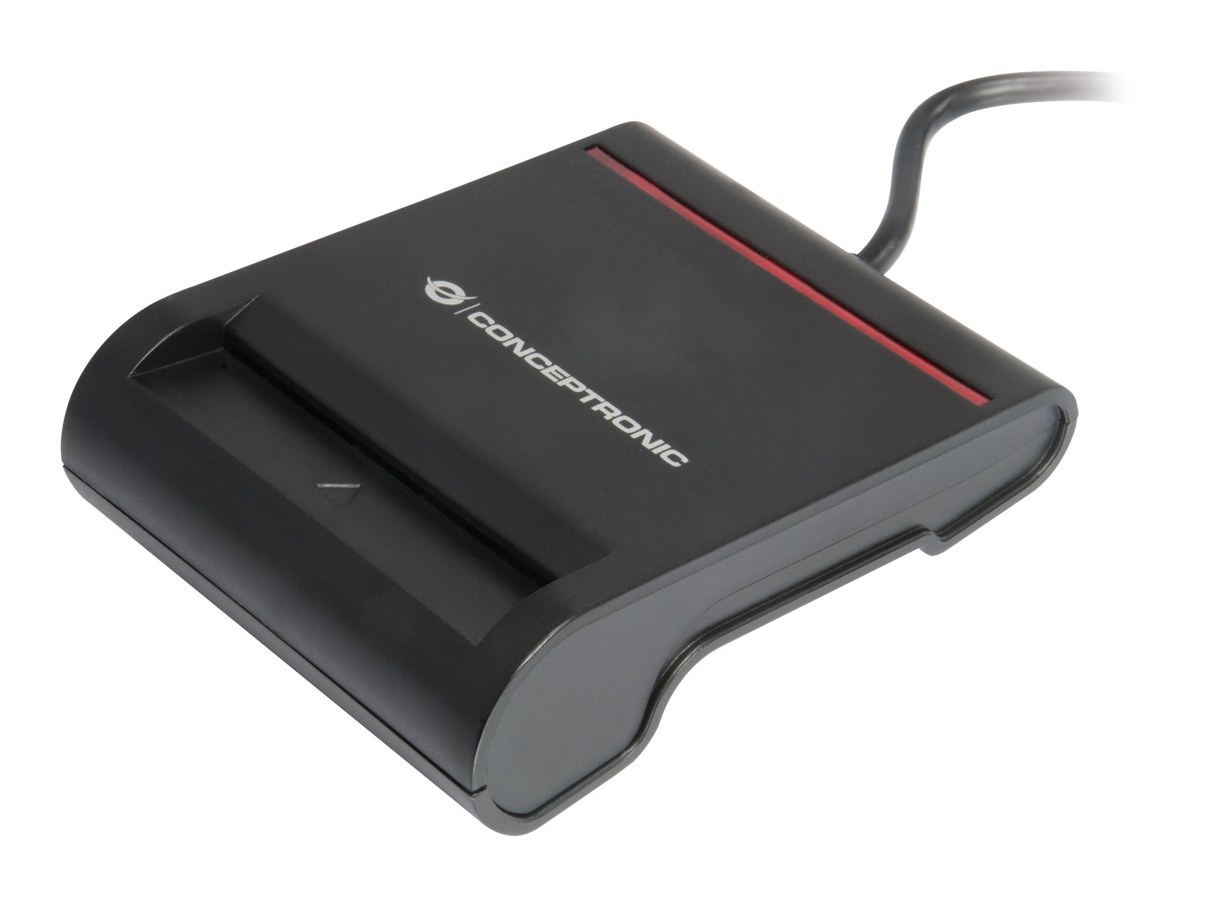 CONCEPTRONIC Smart ID Card Reader USB 2.0 SCR01B schwarz
