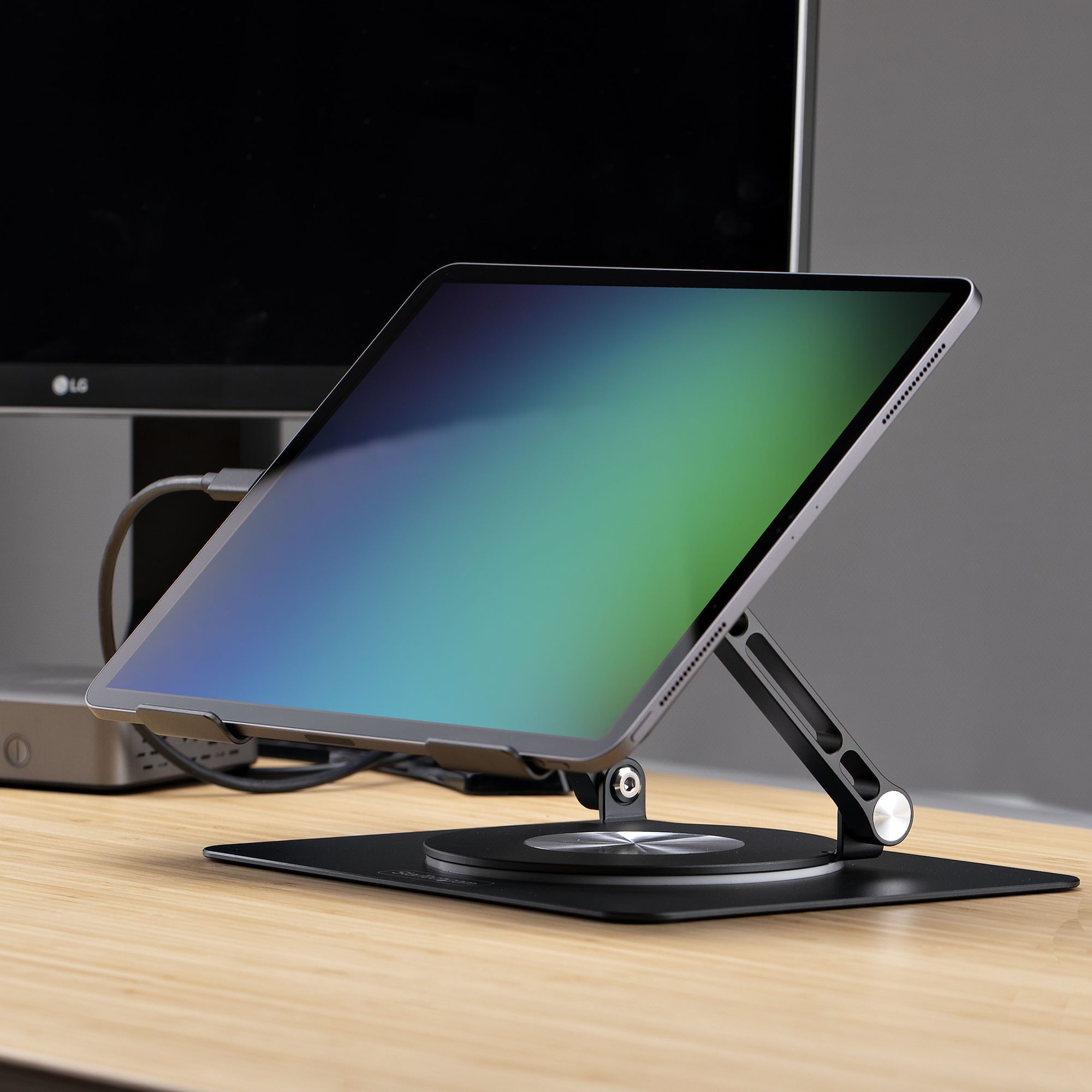 STARTECH.COM Ergonomischer Höhenverstellbarer Laptopständer Dreh-Neigbar Tragbar Laptophalterung-Notebookständer bis 5kg