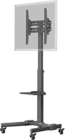 goobay TV-Ständer Basic (GröÃe L) schwarz goobay TV-Ständer Basic (GröÃe L) schwarz