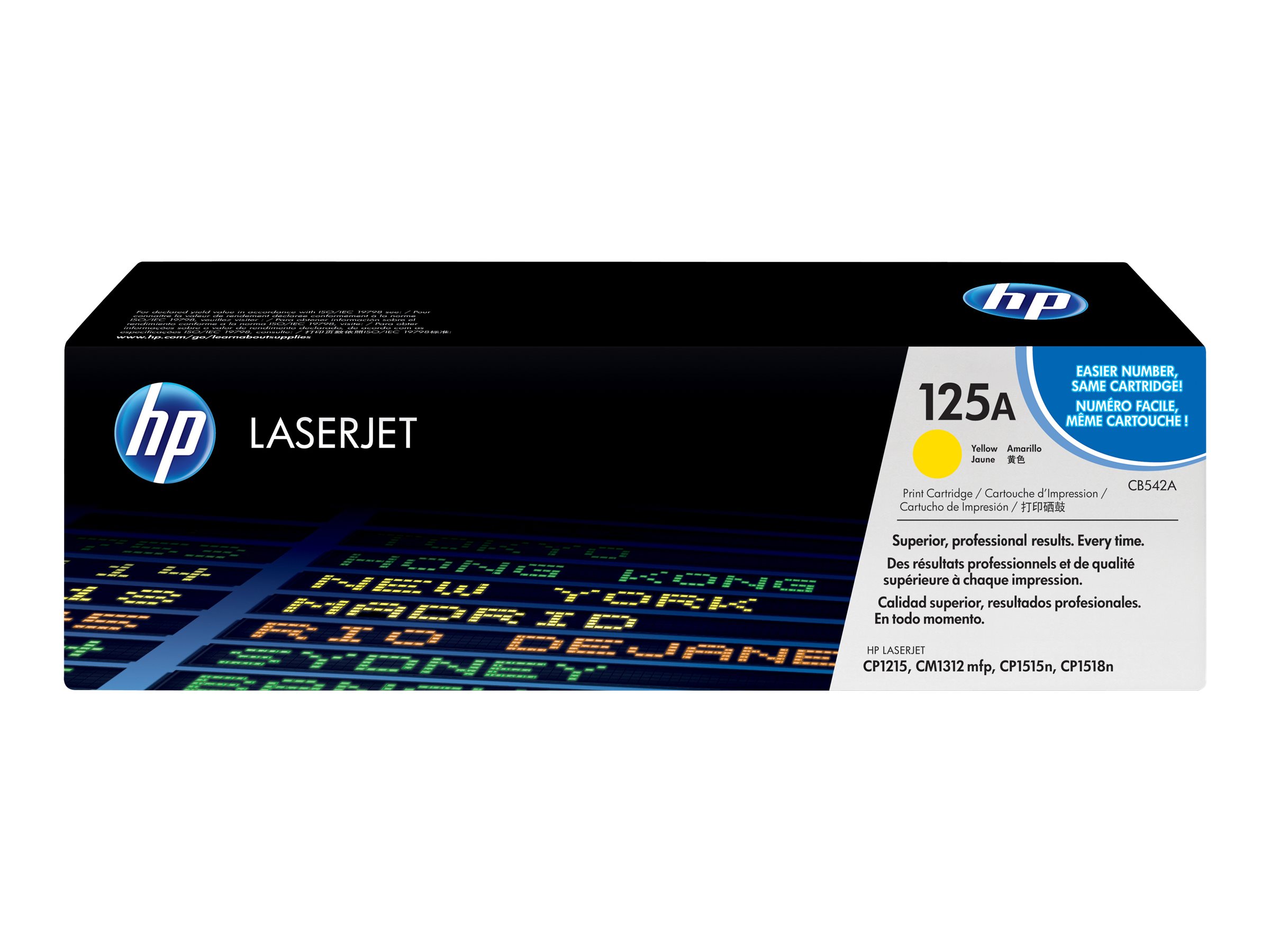HP 125A (CB542A) gelb Tonerkartusche